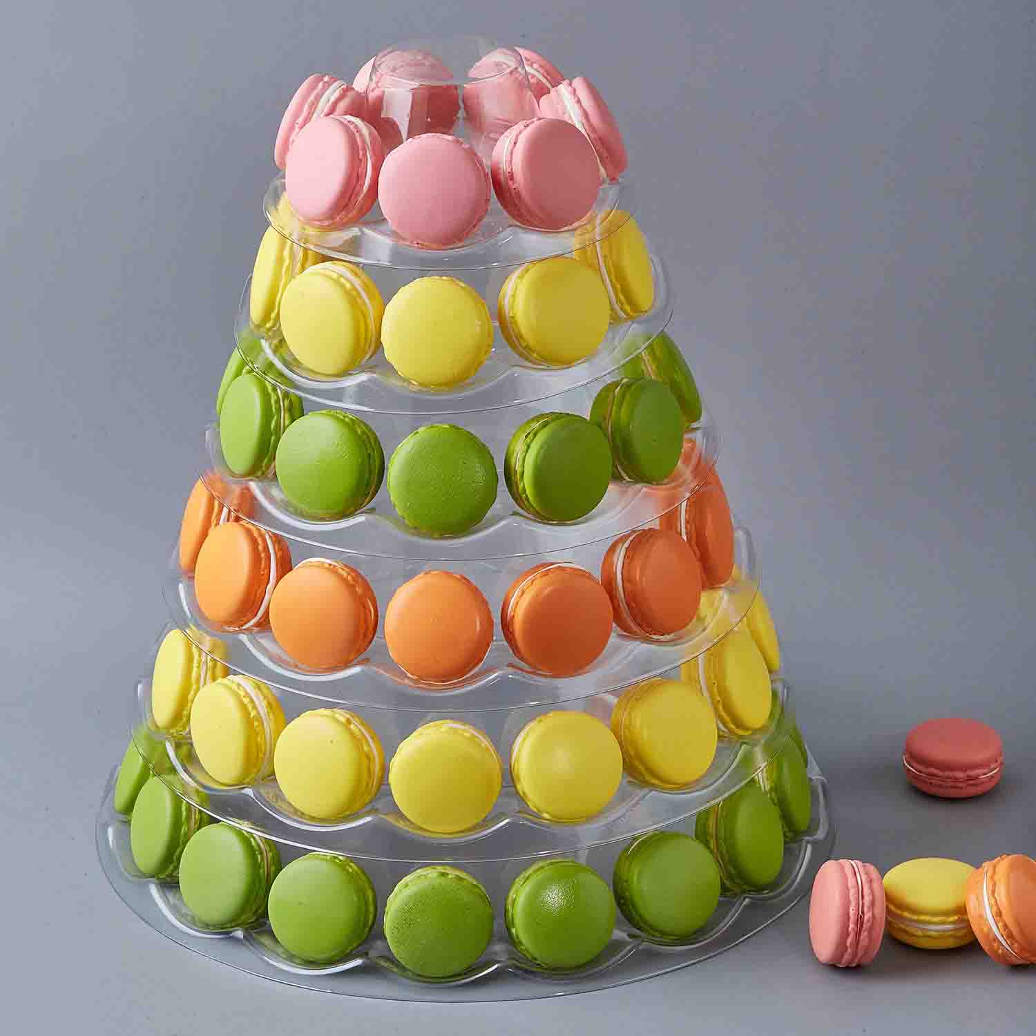 macaron tower display