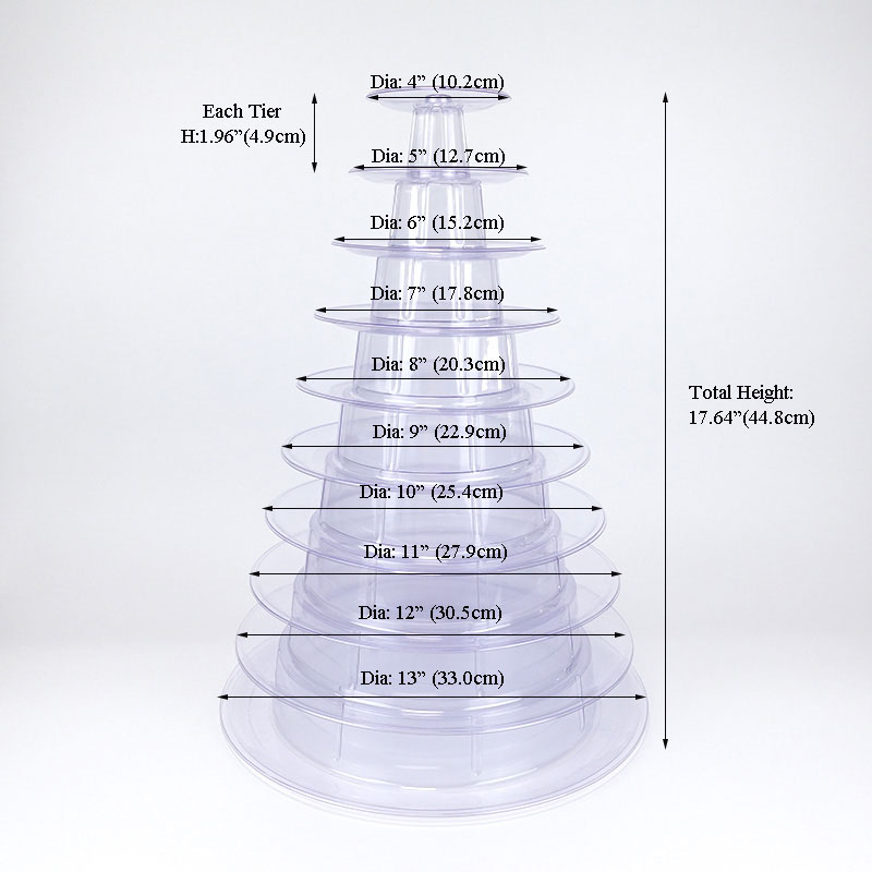 10 tier macaron tower holder stand