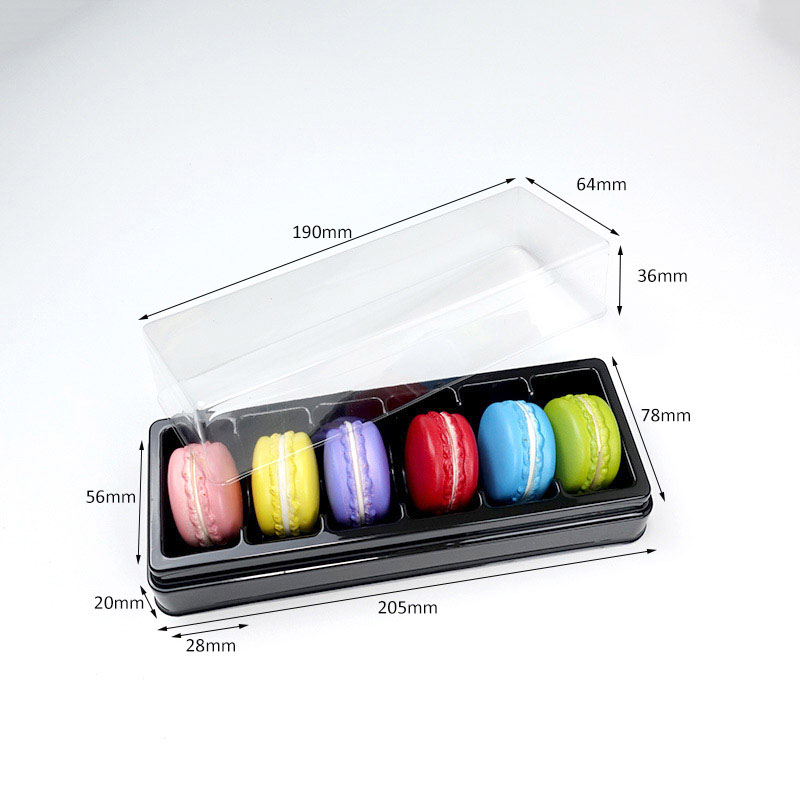 macaron plastic packaging