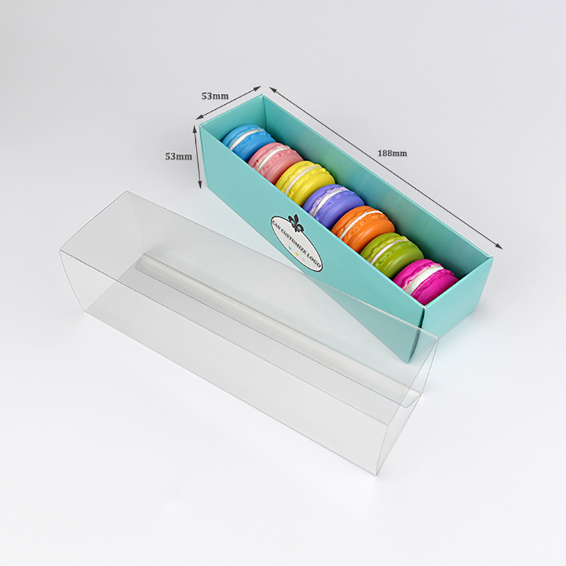 7 macaron slid drawer paper box