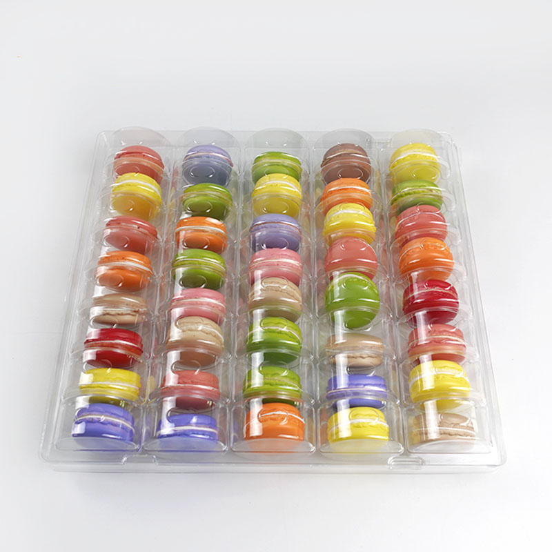 40 macarons display tray