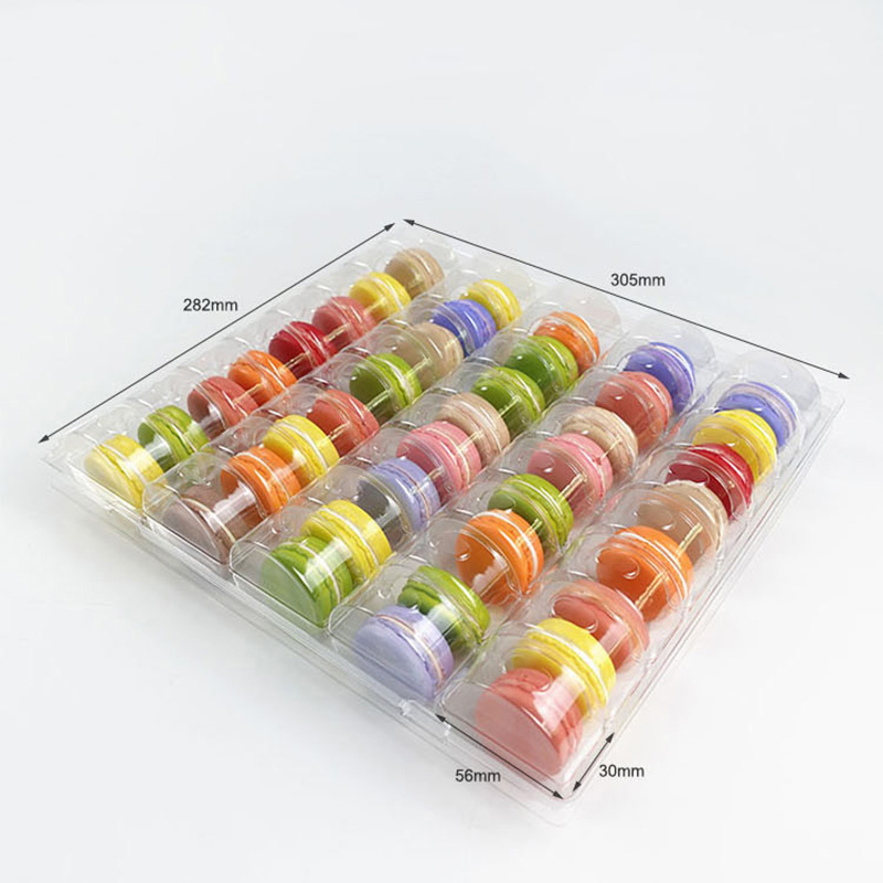 40 macarons display tray