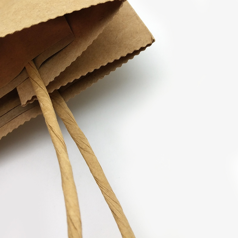 Custom kraft shopping bag