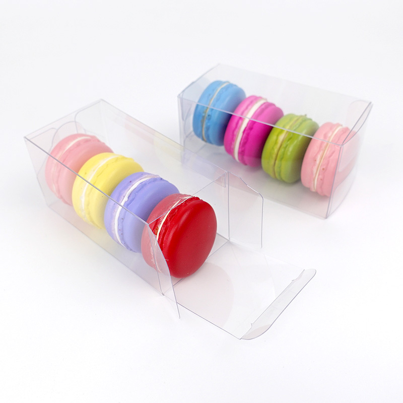 4 macaron clear PET box