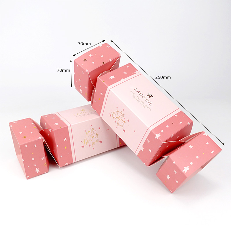 Christmas cracker paper box