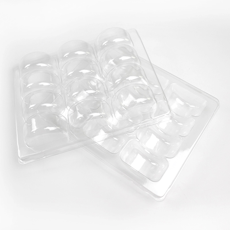 12 macarons clear blister tray