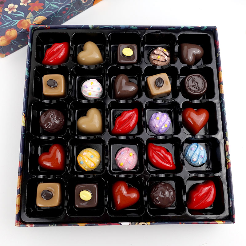 Coffret de luxe 25 chocolats