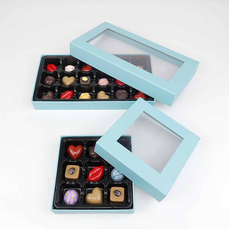 9 18 coffret cadeau en carton chocoalte