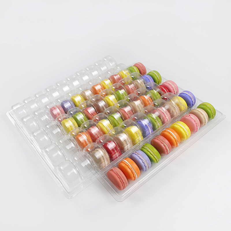 Blister plastique 50 macarons