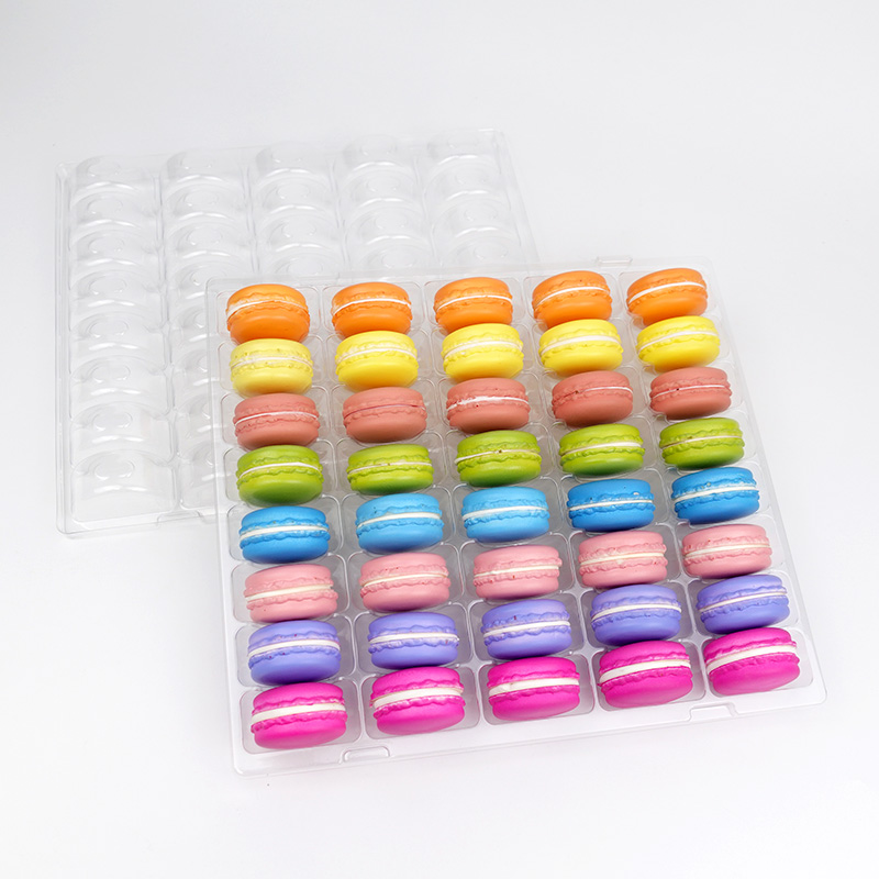 Blister plastique 40 macarons