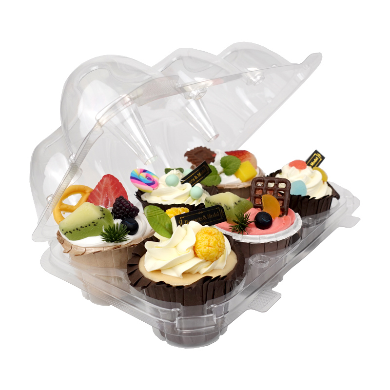 1 2 4 6 12 24 cupcakes récipient en plastique