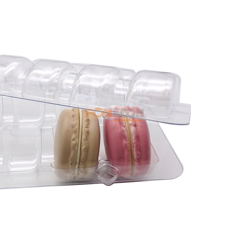 Boite blister plastique 12 macarons