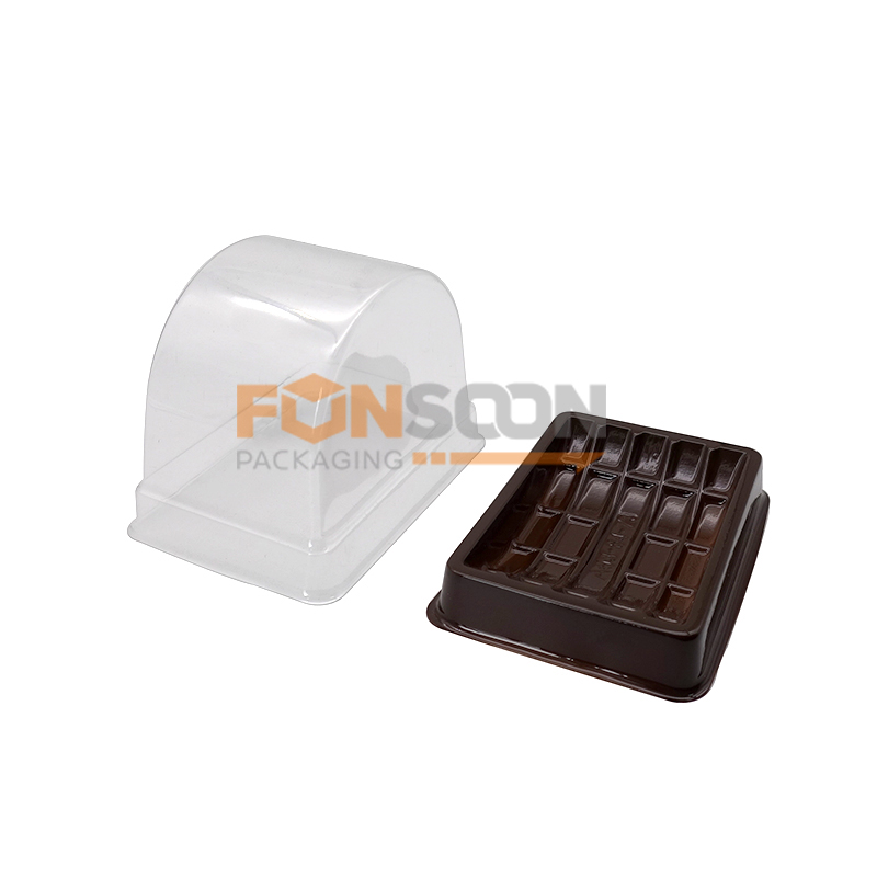 Cake roll Disposable Plastic Container