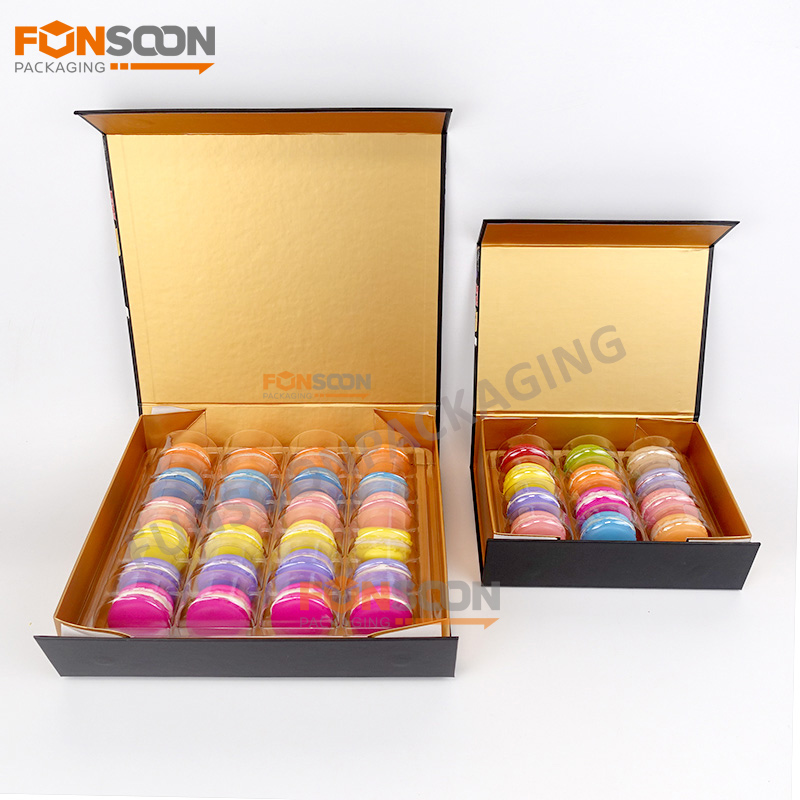 macaron magnetic closure boxes