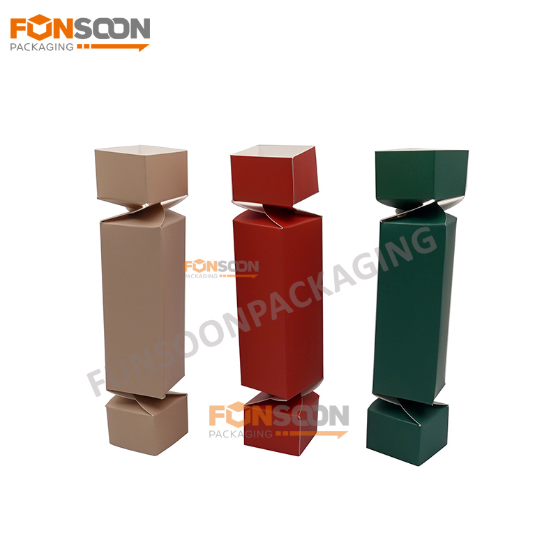 Christmas cracker paper packaging box