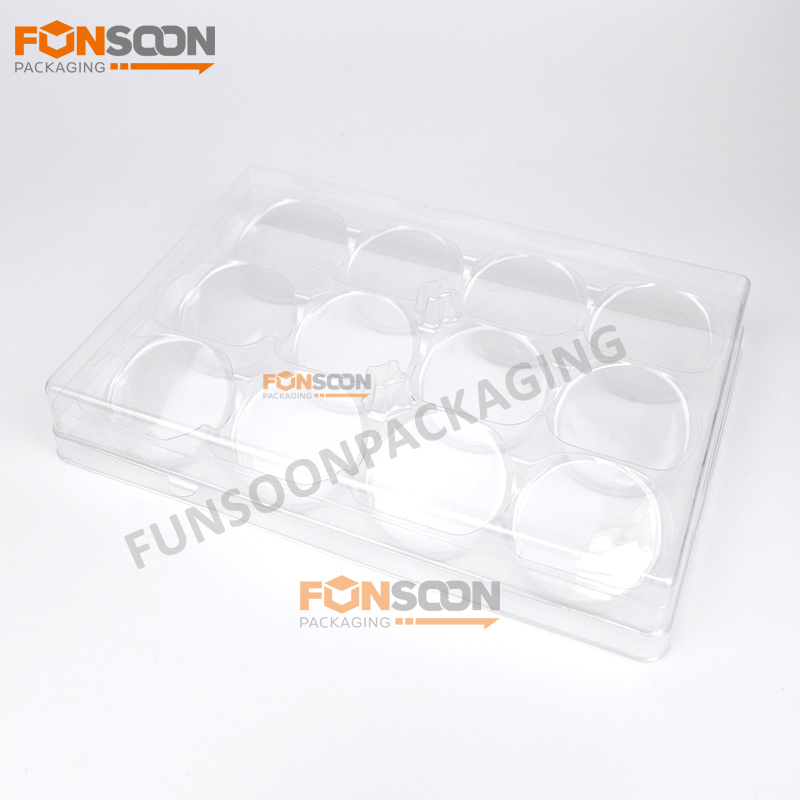 12 holes plastic blister container