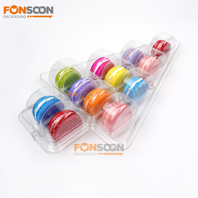 tree shape 12 macarons tray