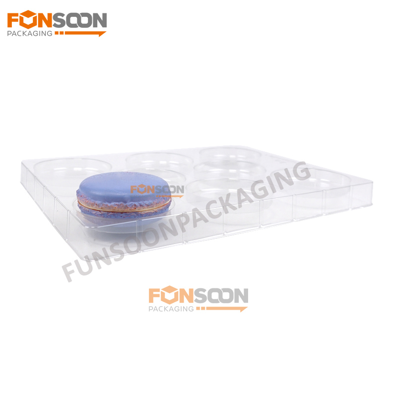 8 holes dessert plastic tray