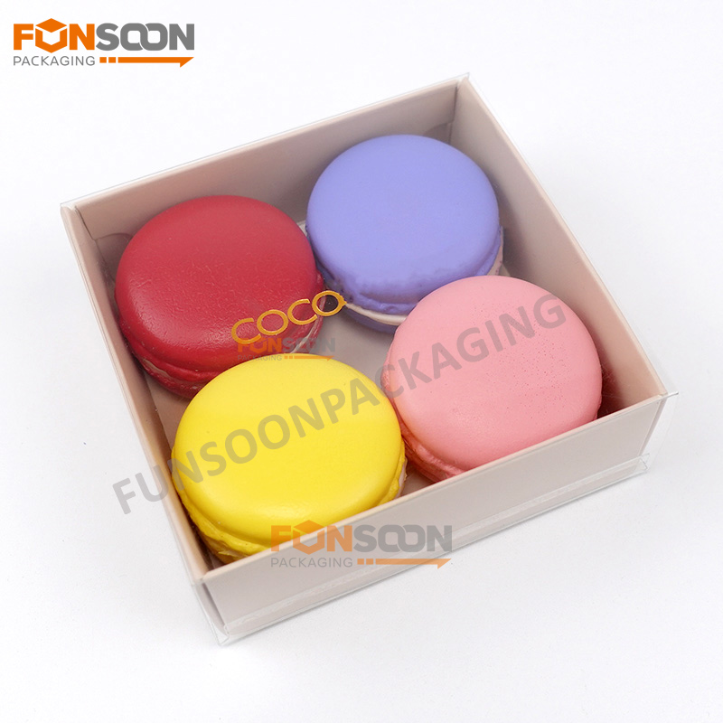Dessert Macaron paper drawer box
