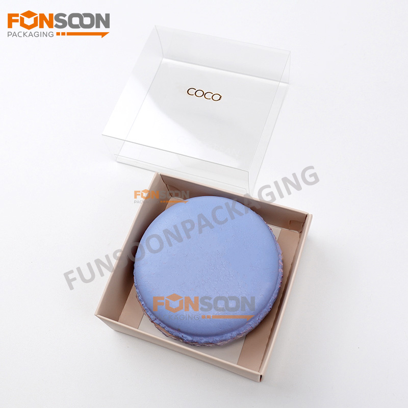 Dessert Macaron paper drawer box