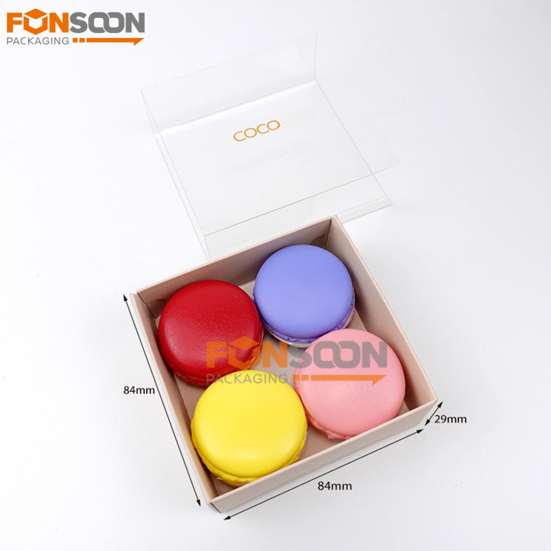 Dessert Macaron paper drawer box