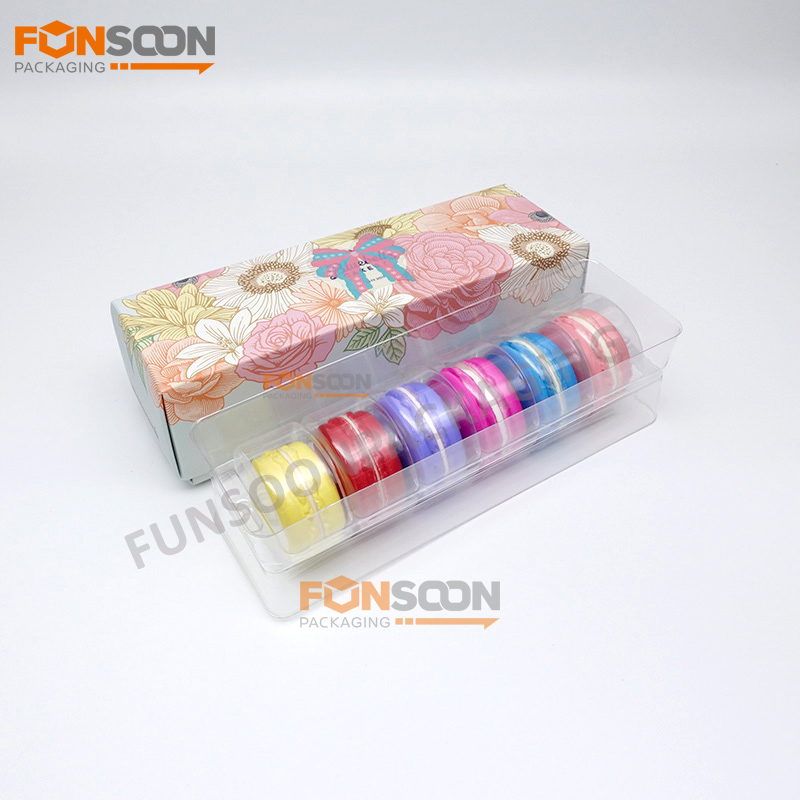 6 packs macaron paper gift box