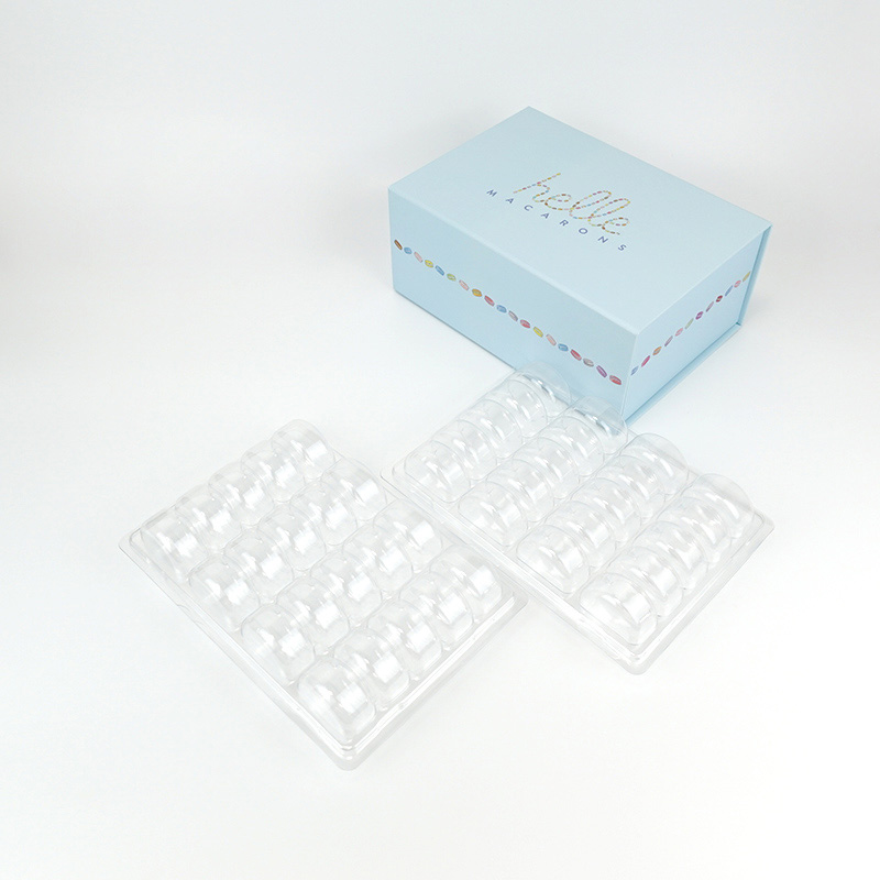 40 macarons Cardboard magnet gift box