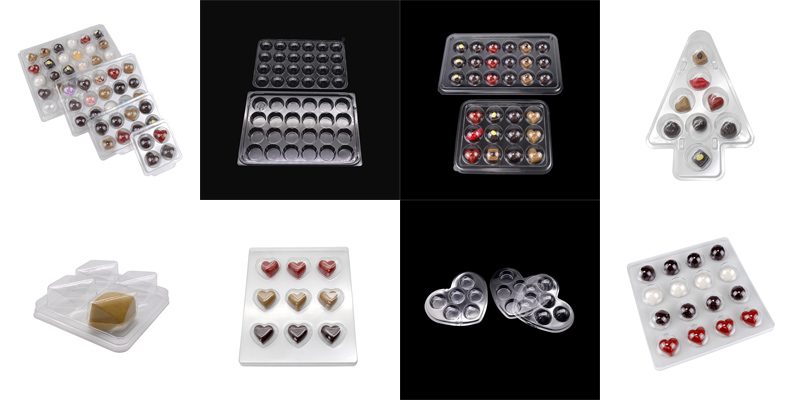 Custom PET Blister Packaging for Chocolate Truffles