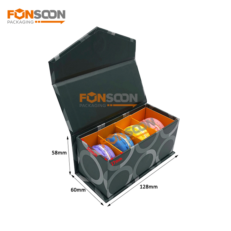 4 packs dessert cookie magnet gift box