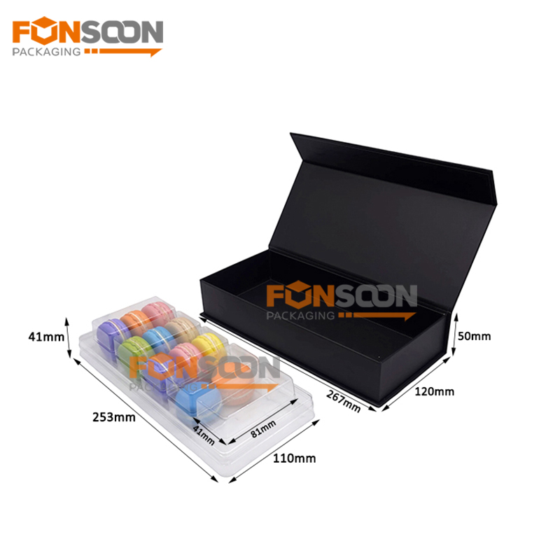 Luxury Cardboard magnet gift box for dessert