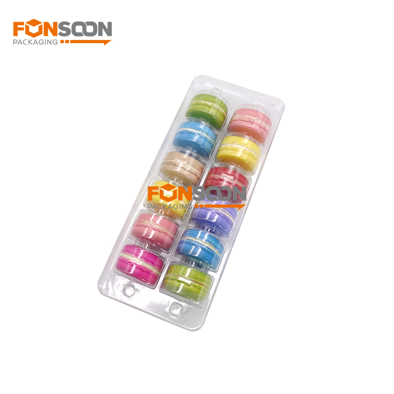 12 Cavities macarons clear blister tray