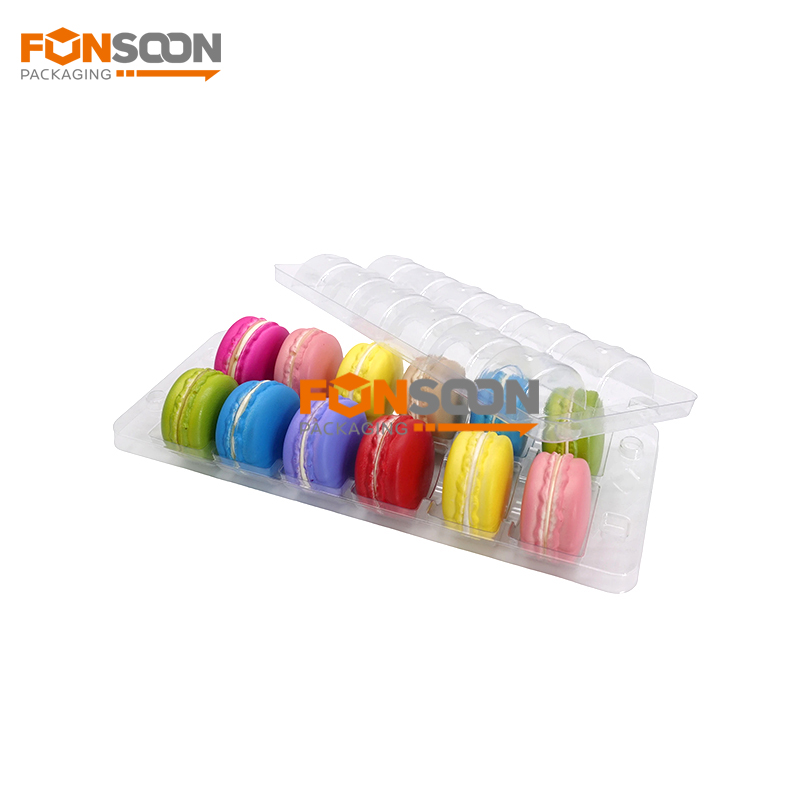 12 Cavities macarons clear blister tray