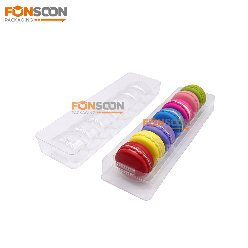 7 holes clear plastic blister insert trays