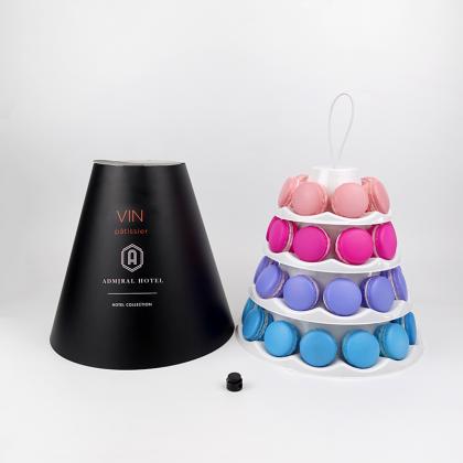 4 tier macaron display stand