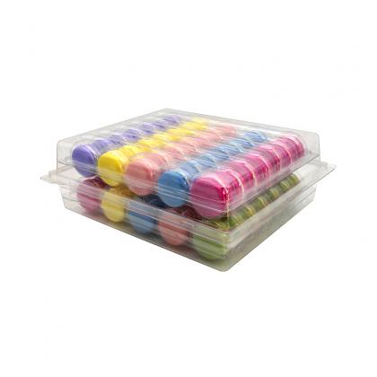 macaron plastic blister box