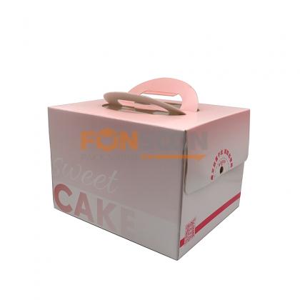 9 inch cake paper box with handle