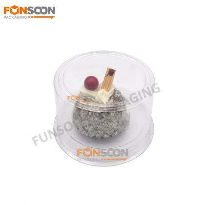 round cake plastic blister container