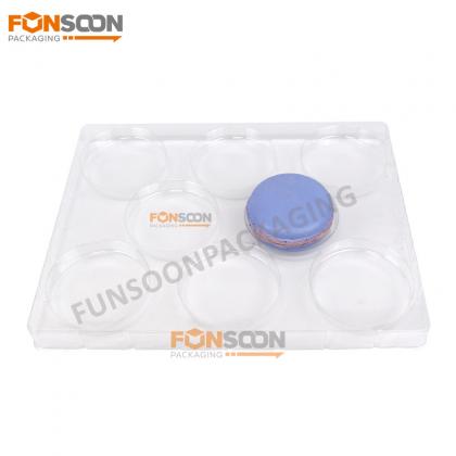 8 holes dessert plastic tray