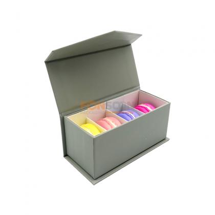 4 packs macaron cookie magnet gift box